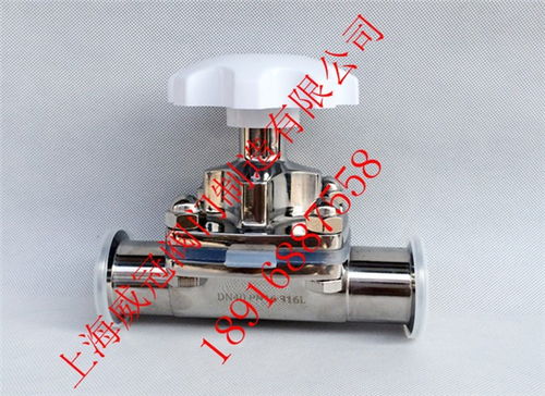 新龍衛(wèi)生級單法蘭單螺紋蝶閥上海威冠閥門制造廠家